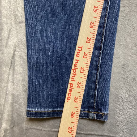 Madewell 10" High Rise Skinny Jeans Women's Size 29P Blue - Picture 5 of 11